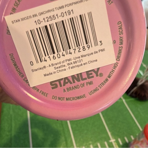 Stanley Heart Design Pink Tumbler - Picture 2 of 3